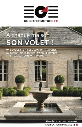 Image de couverture du catalogue des volets de chez Ouest-Fermeture, dans les Côtes d'Armor